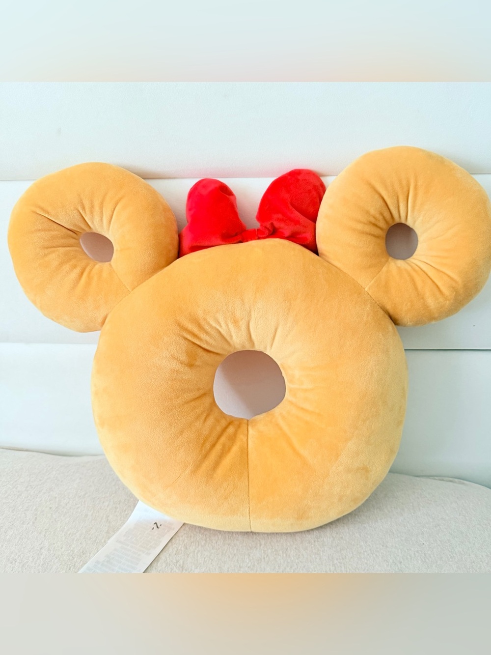 Disney Parks Minnie Mouse Scented Donut Pillow - Picture 6 of 8